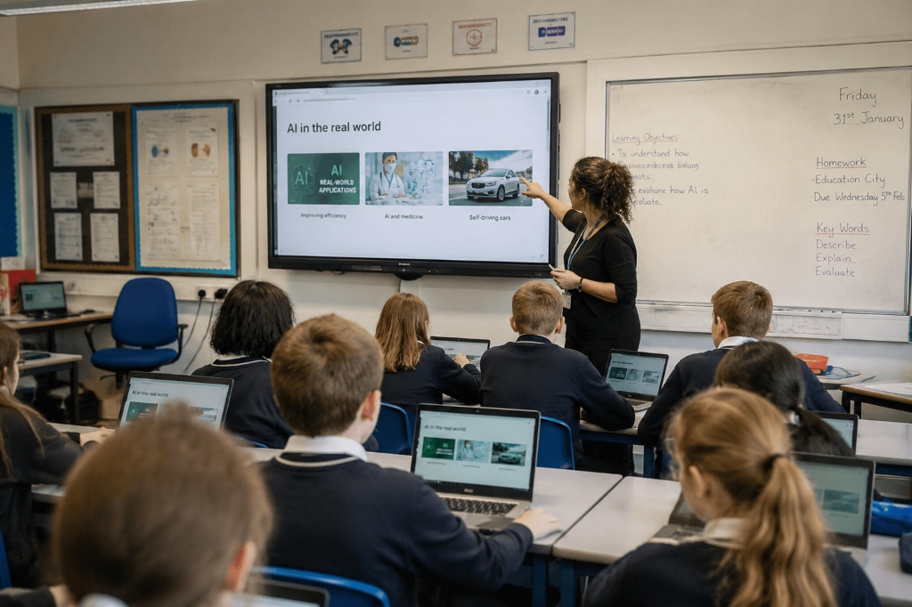 AI-assisted teaching and learning support for secondary schools